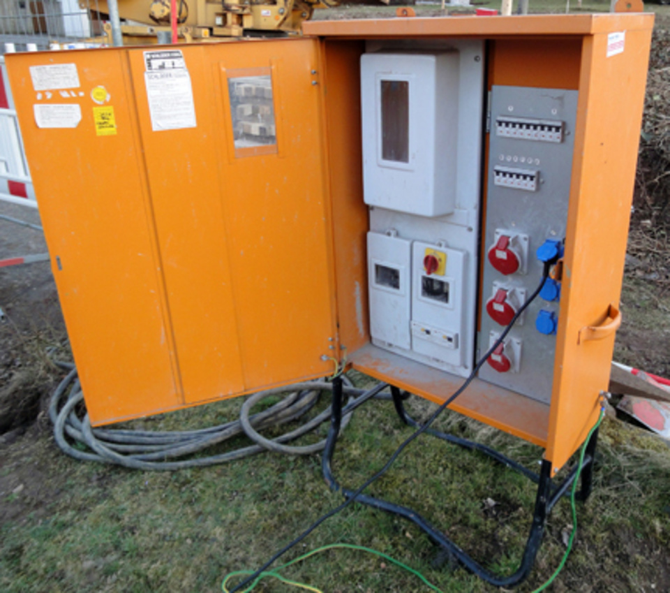 Baustromkasten bei Gerhard Leonhardi Elektroinstallation in Karben